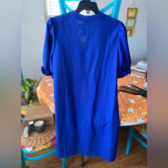 Size large blue dress. - Picture 2 of 3